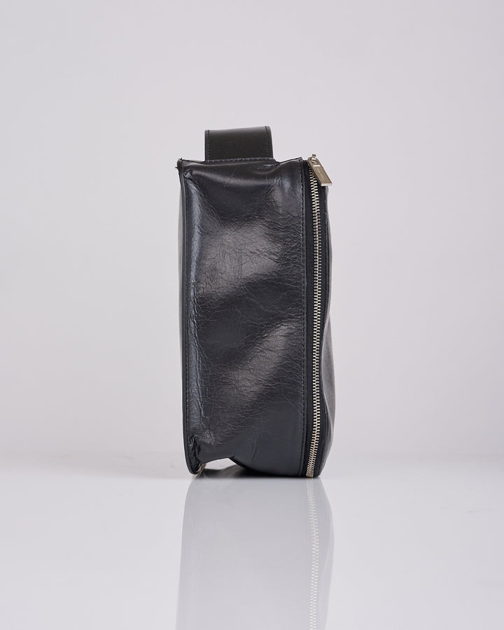 Rick Owens Runway Large Beauty Glasgow Leather Bag Black