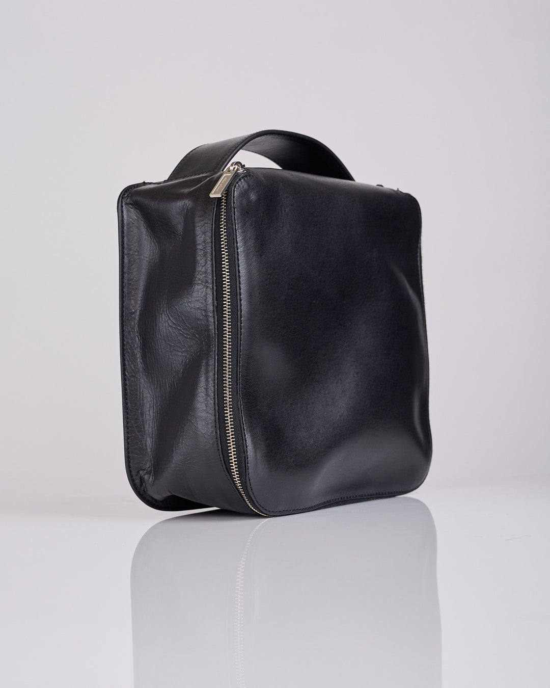 Rick Owens Runway Large Beauty Glasgow Leather Bag Black