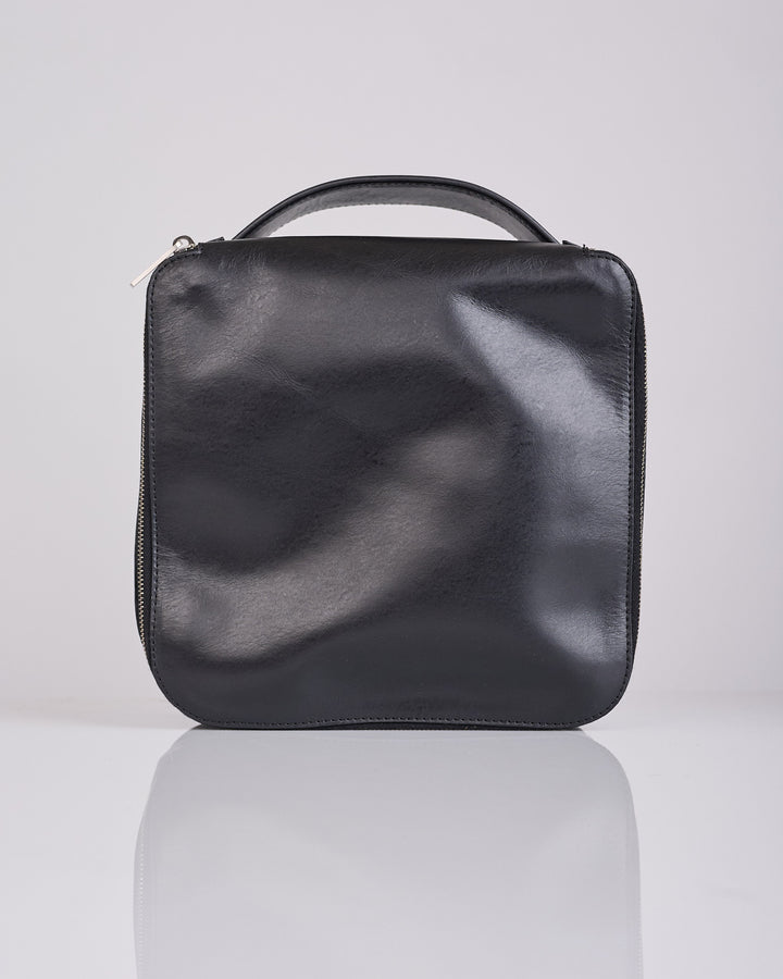 Rick Owens Runway Large Beauty Glasgow Leather Bag Black