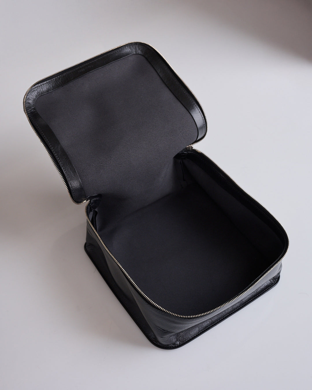 Rick Owens Runway Large Beauty Glasgow Leather Bag Black