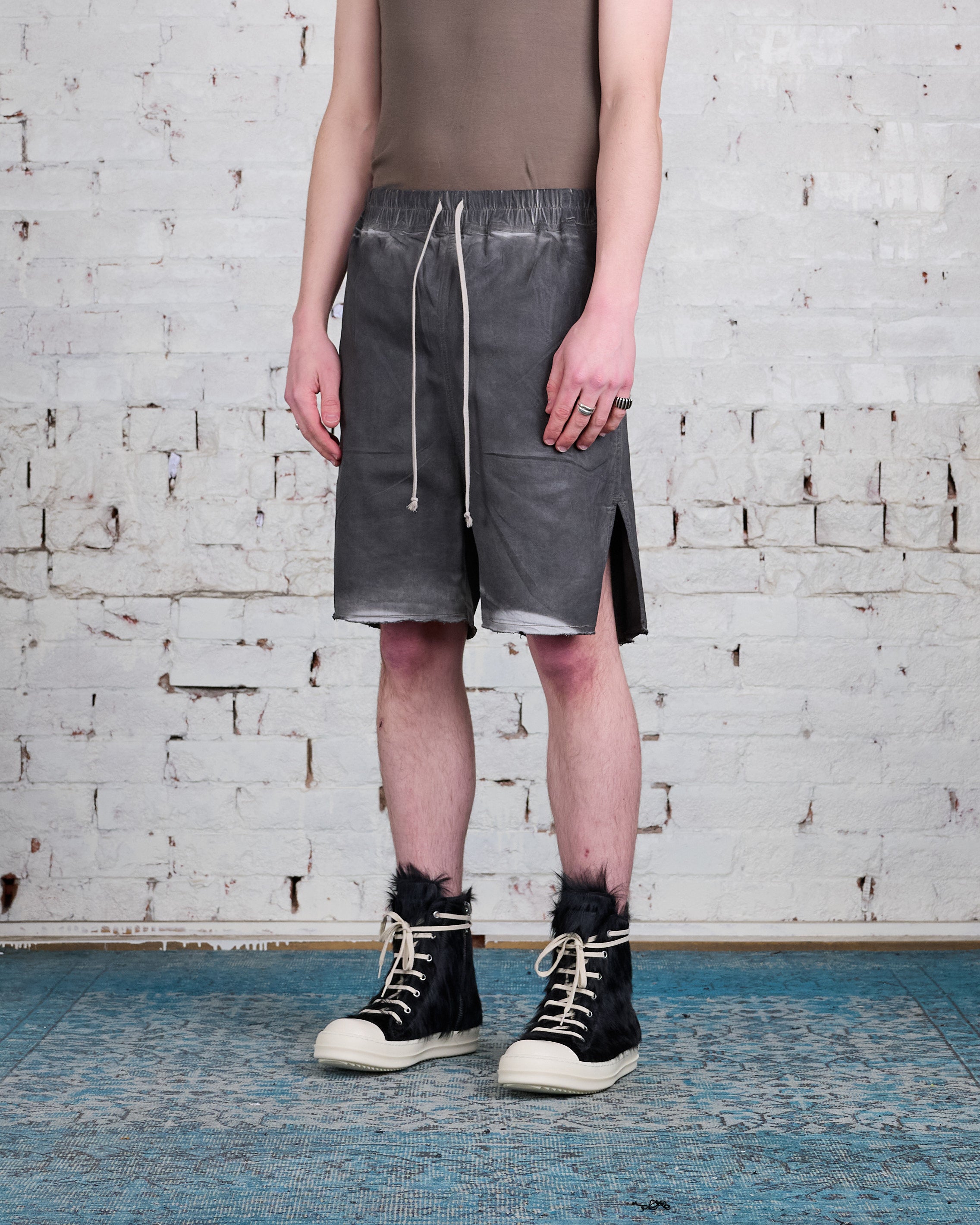 Rick Owens Runway Long Boxers SCF Dark Dust