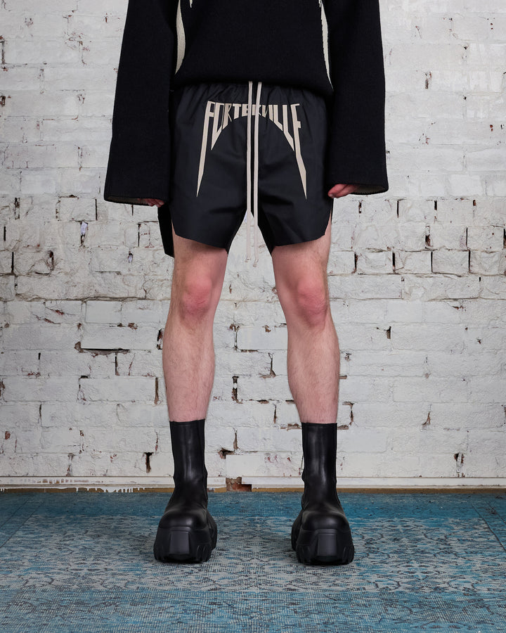 Rick Owens Runway Long Boxers TE Black/Pearl