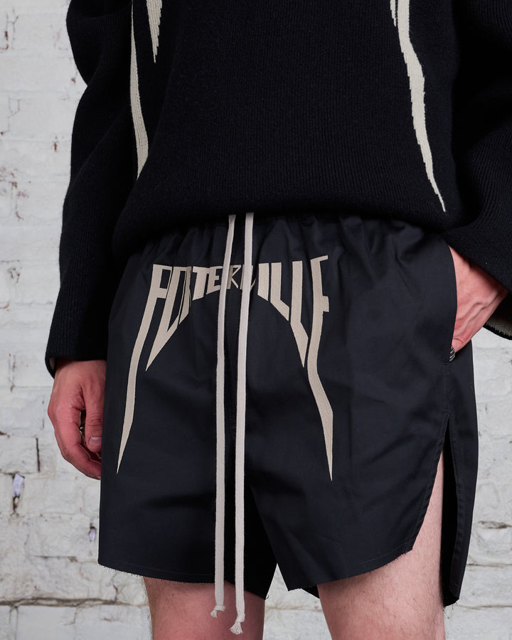 Rick Owens Runway Long Boxers TE Black/Pearl