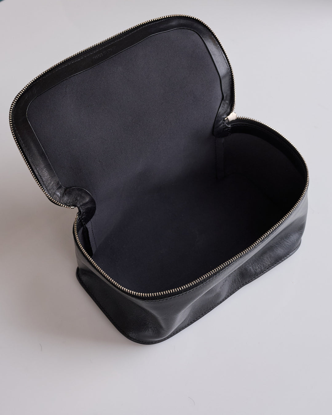 Rick Owens Runway Medium Beauty Glasgow Leather Bag Black