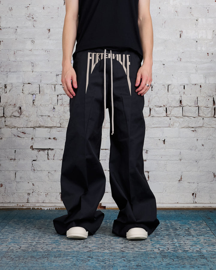 Rick Owens Runway Porterville Wide Bela Pant TE Black/Pearl