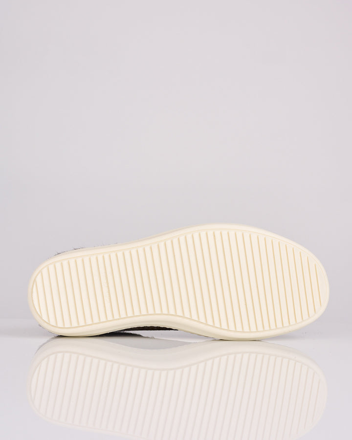 Rick Owens Runway Vintage Sneaker Unshaved Melange Indigo