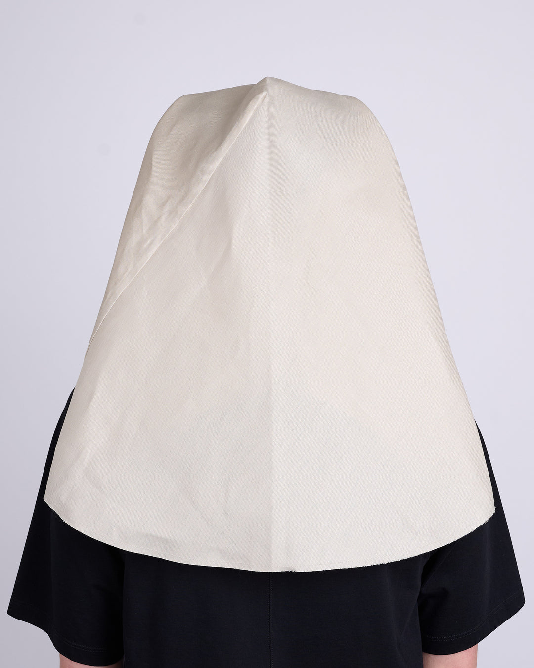 Rick Owens Runway Wig Nun Linen Twill Natural