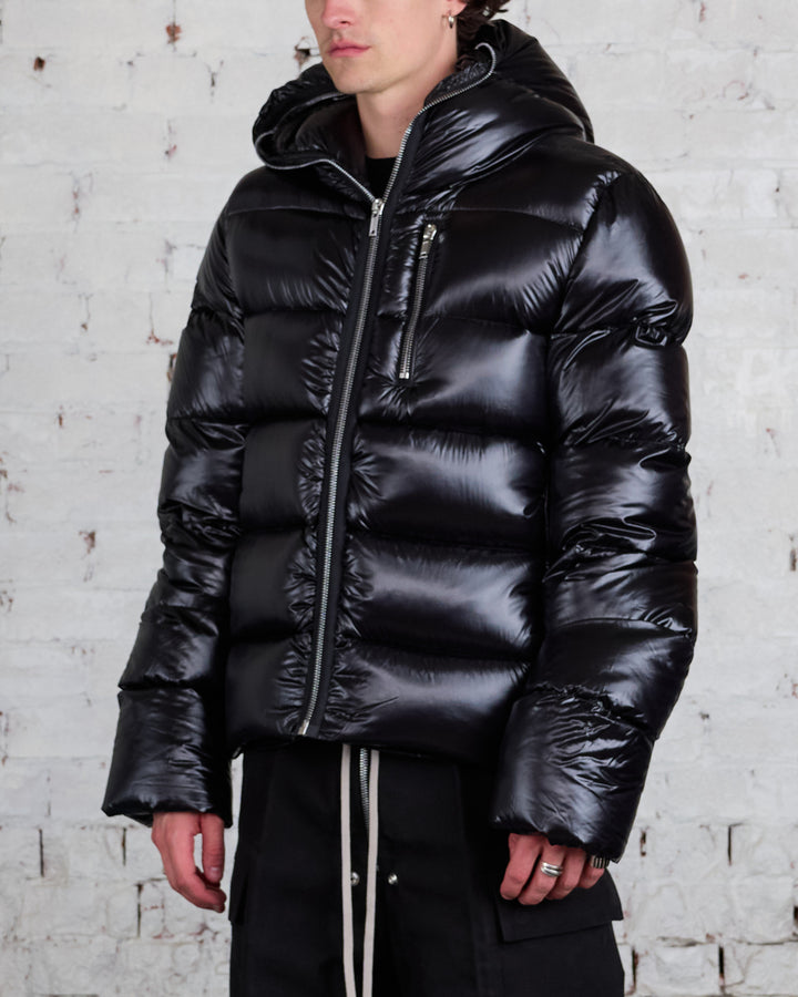 Rick Owens Sealed Duvet Jacket Laque Nylon Black