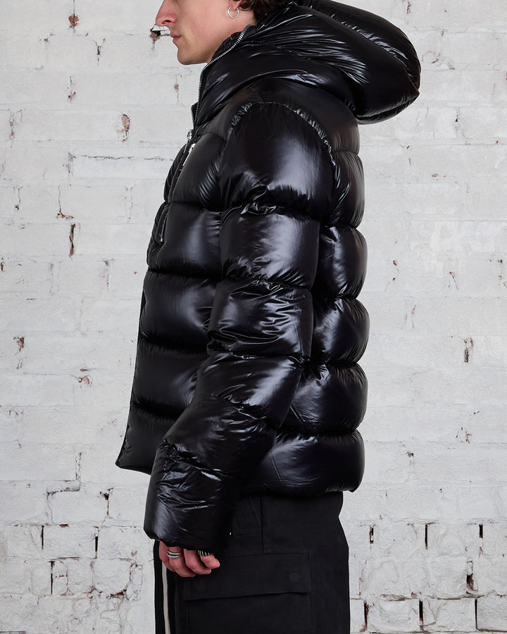 Rick Owens Sealed Duvet Jacket Laque Nylon Black