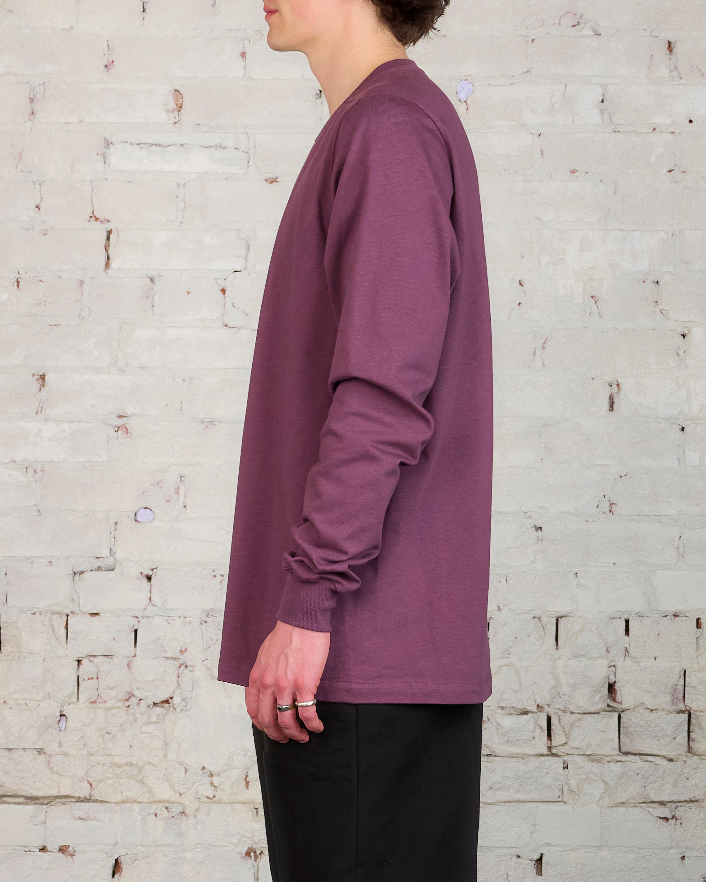 Rick Owens Short Crewneck BA Amethyst