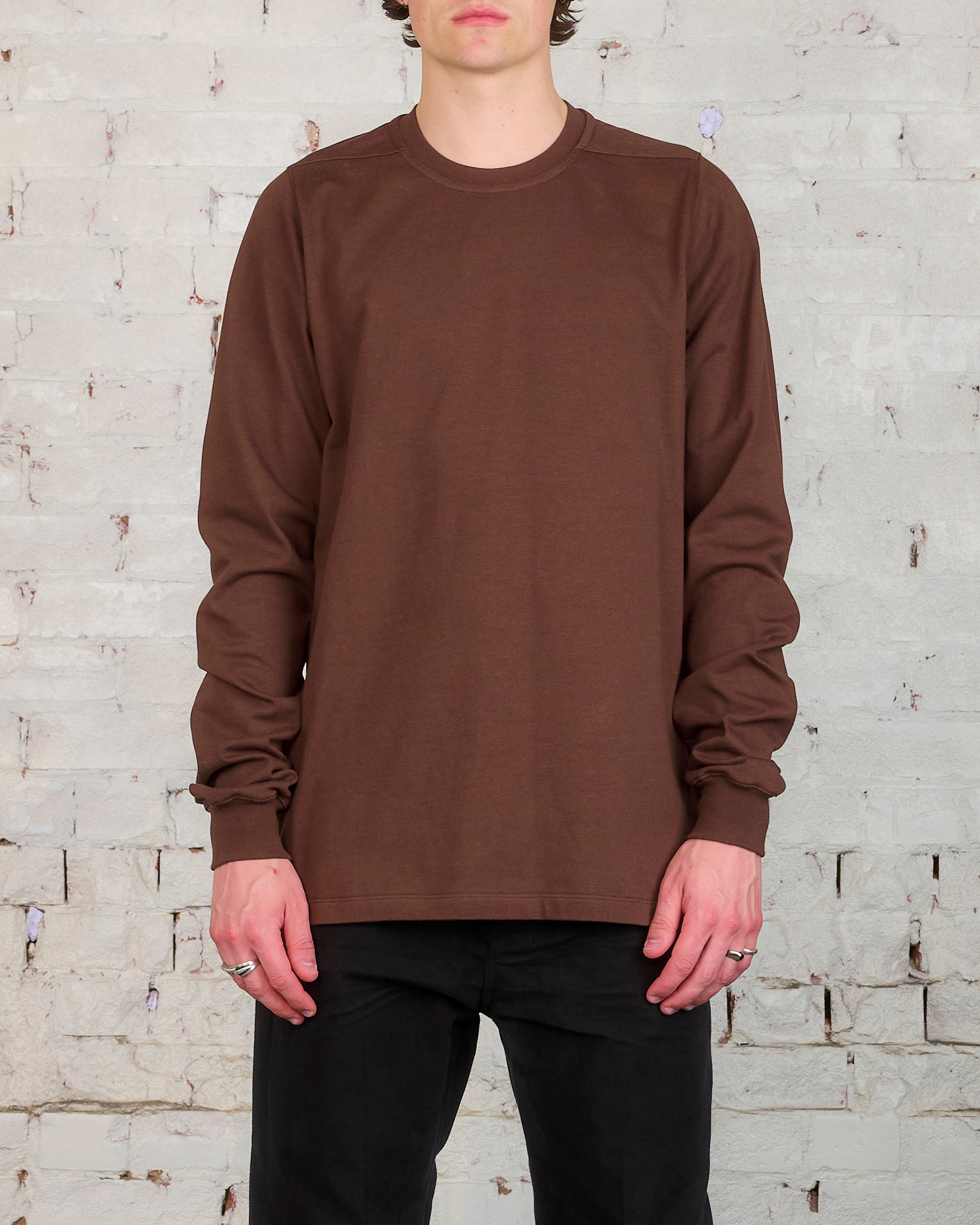 Rick Owens Short Crewneck BA Brown – LESS 17