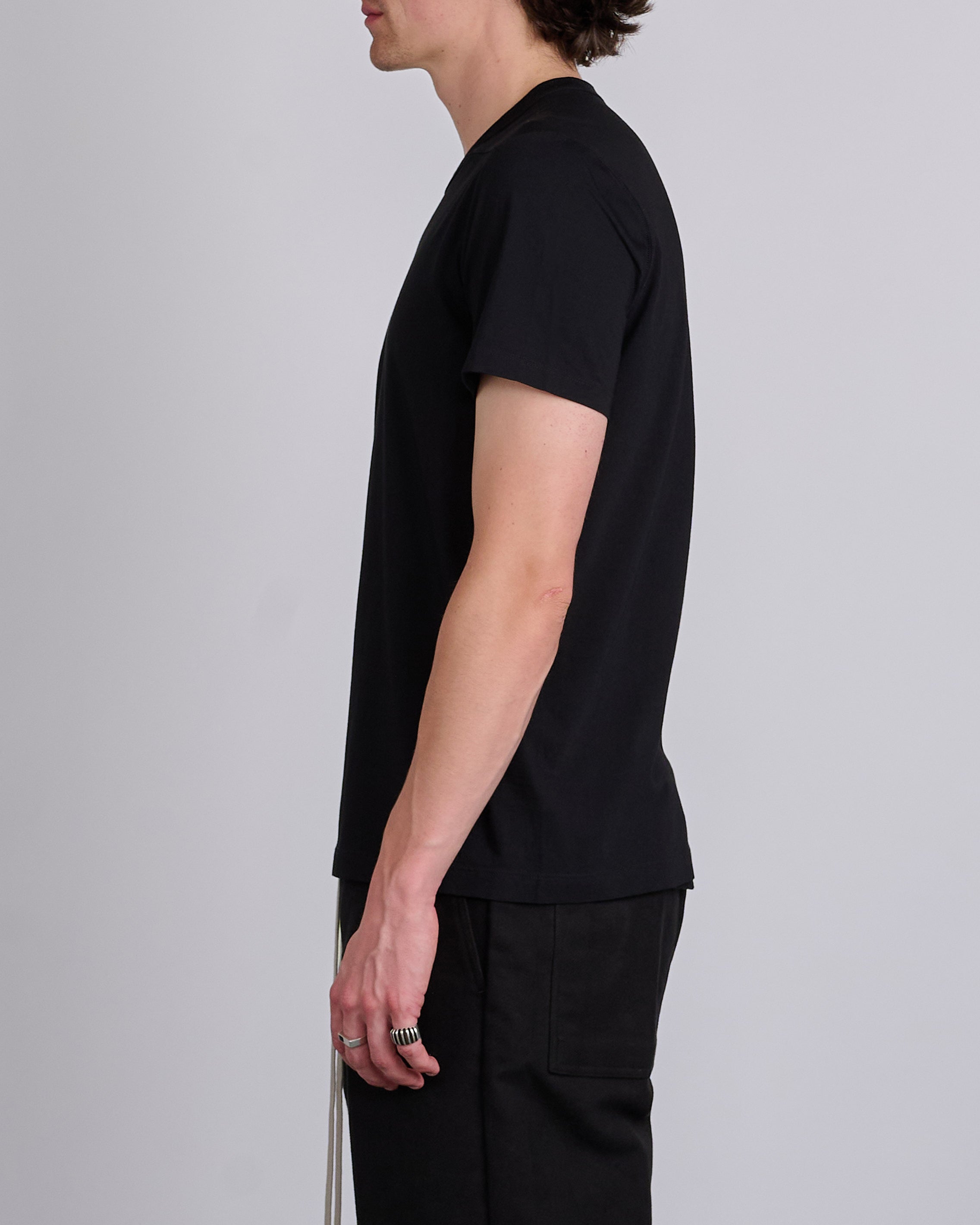 Rick Owens Short Level JA Jersey T-Shirt Black – LESS 17