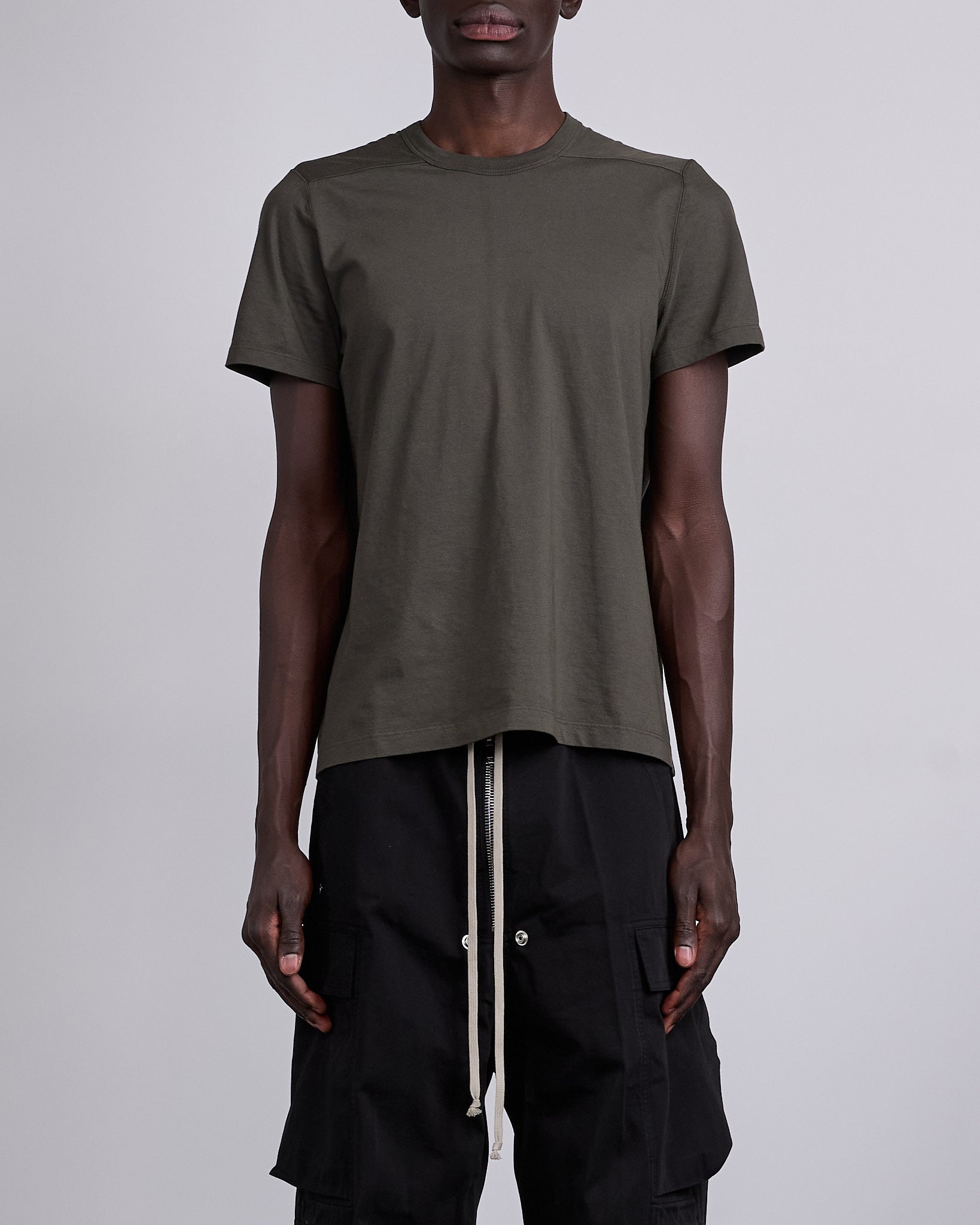 Rick Owens Short Level JA Jersey T-Shirt Bosco – LESS 17