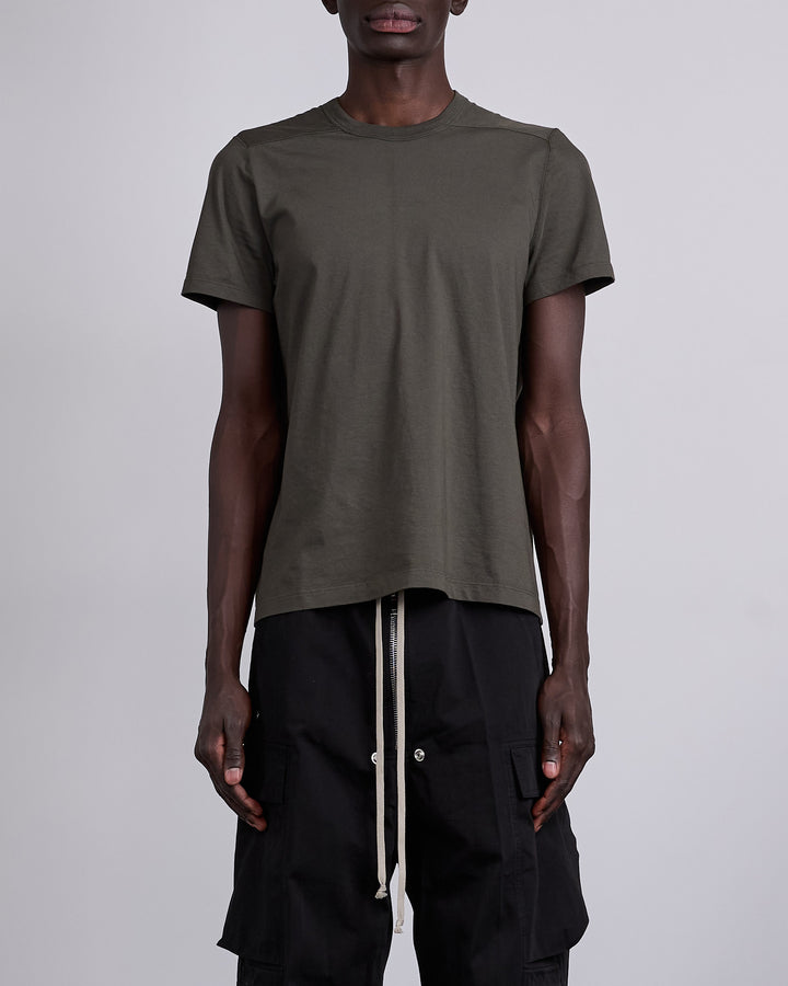 Rick Owens Short Level JA Jersey T-Shirt Bosco
