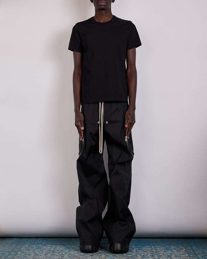 Rick Owens Short Level T-Shirt JA Classic Jersey Black