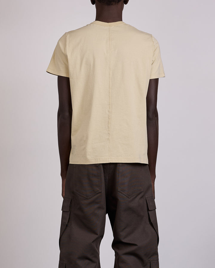 Rick Owens Short Level T-Shirt JA Classic Jersey Sand