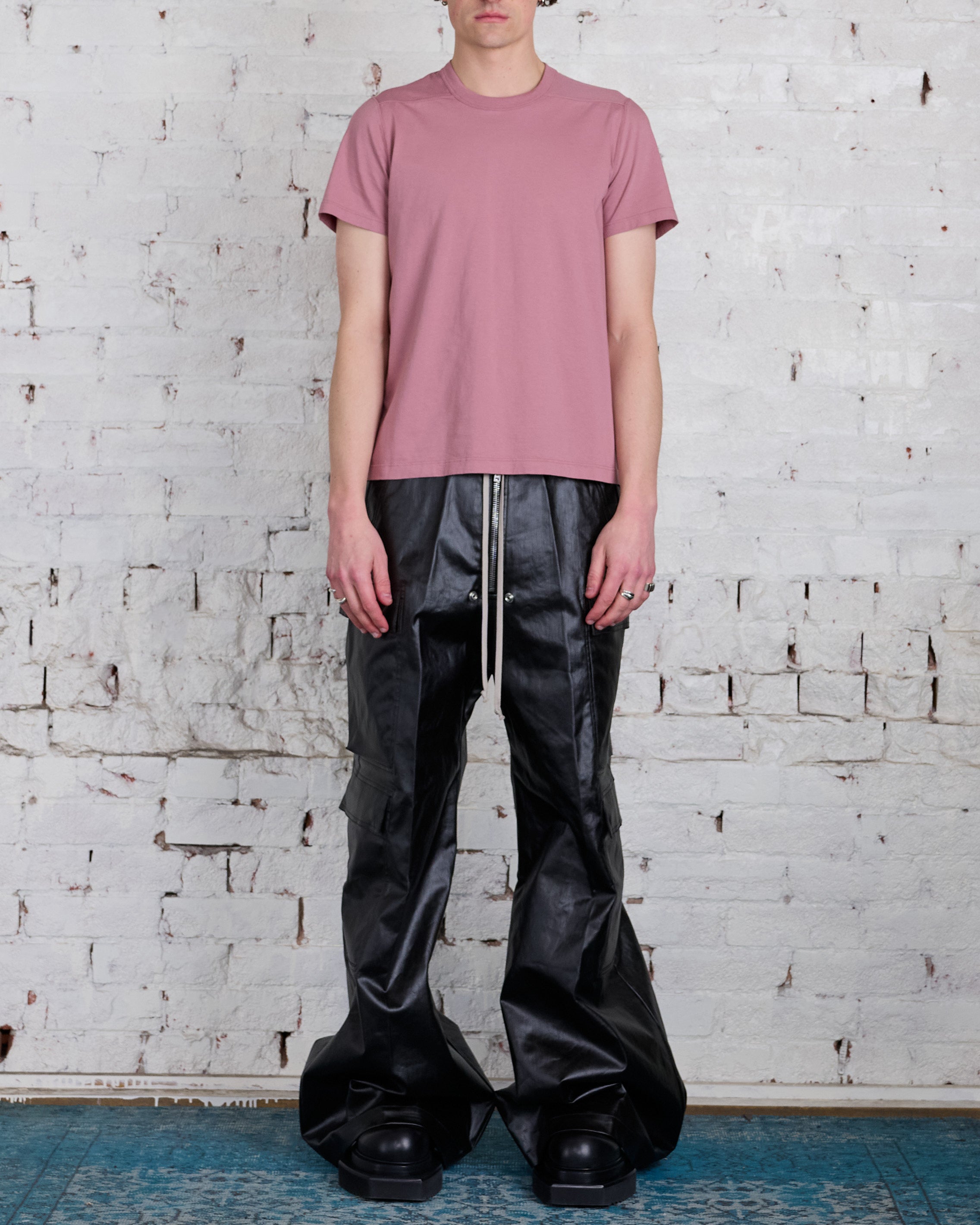 Rick Owens Short Level T-Shirt JA Dusty Pink – LESS 17