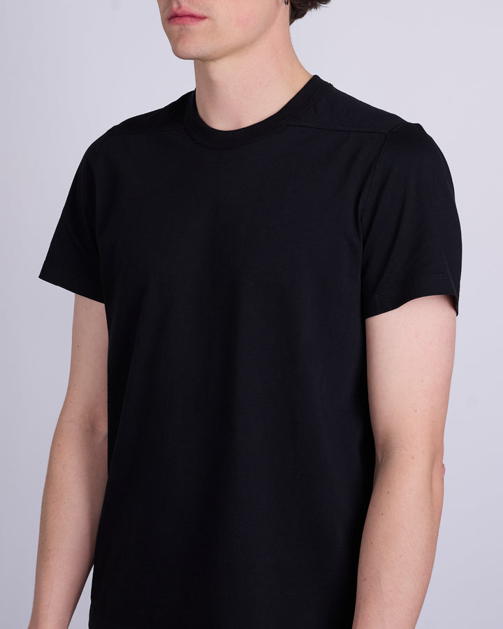 Rick Owens Short Level T-Shirt JA Jersey Black