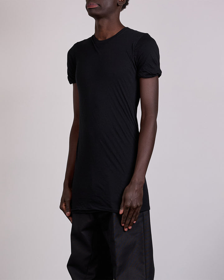Rick Owens Double T-Shirt UC Unstable Cotton Black