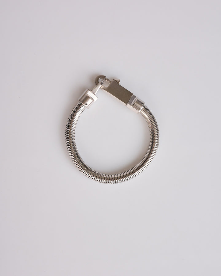 Rick Owens Snake Bracelet 225mm Palladio