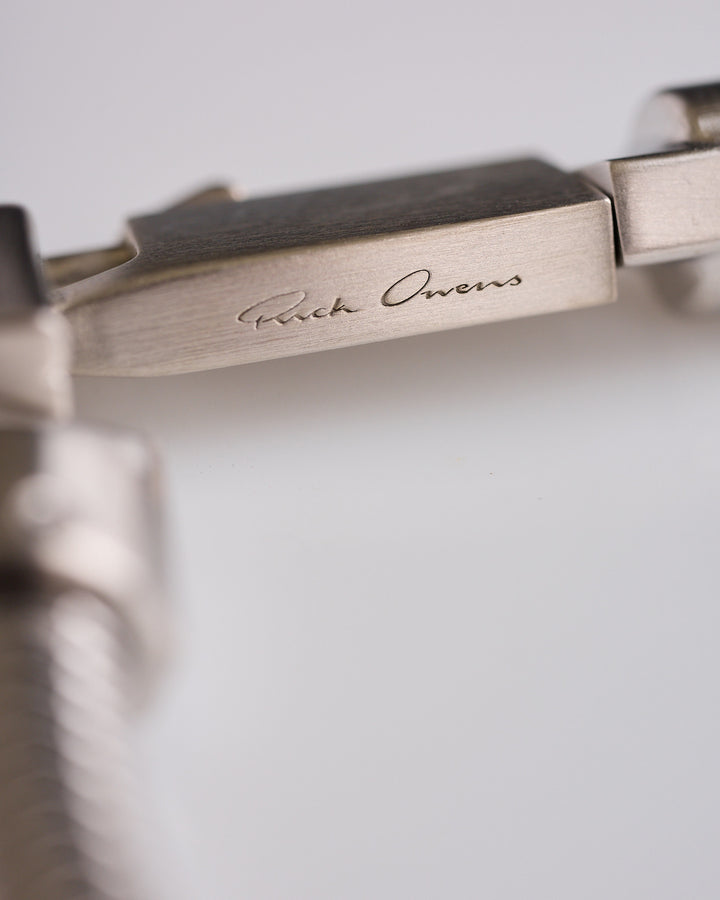 Rick Owens Snake Bracelet 225mm Palladio