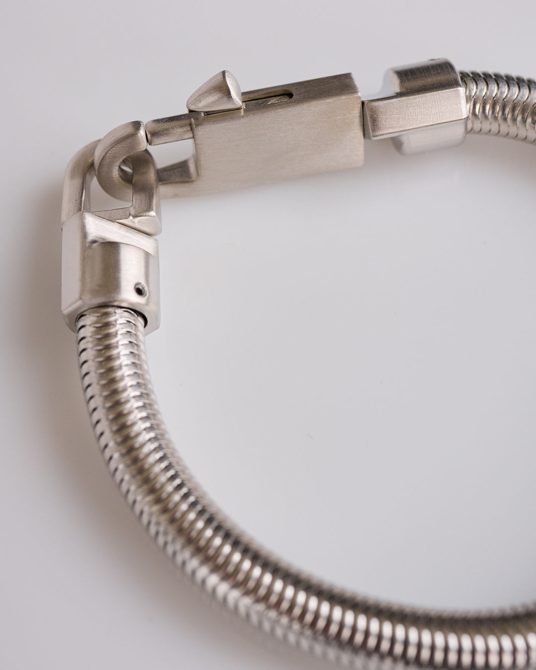 Rick Owens Snake Bracelet 225mm Palladio