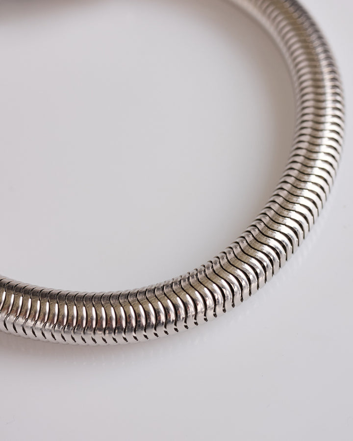 Rick Owens Snake Bracelet 225mm Palladio