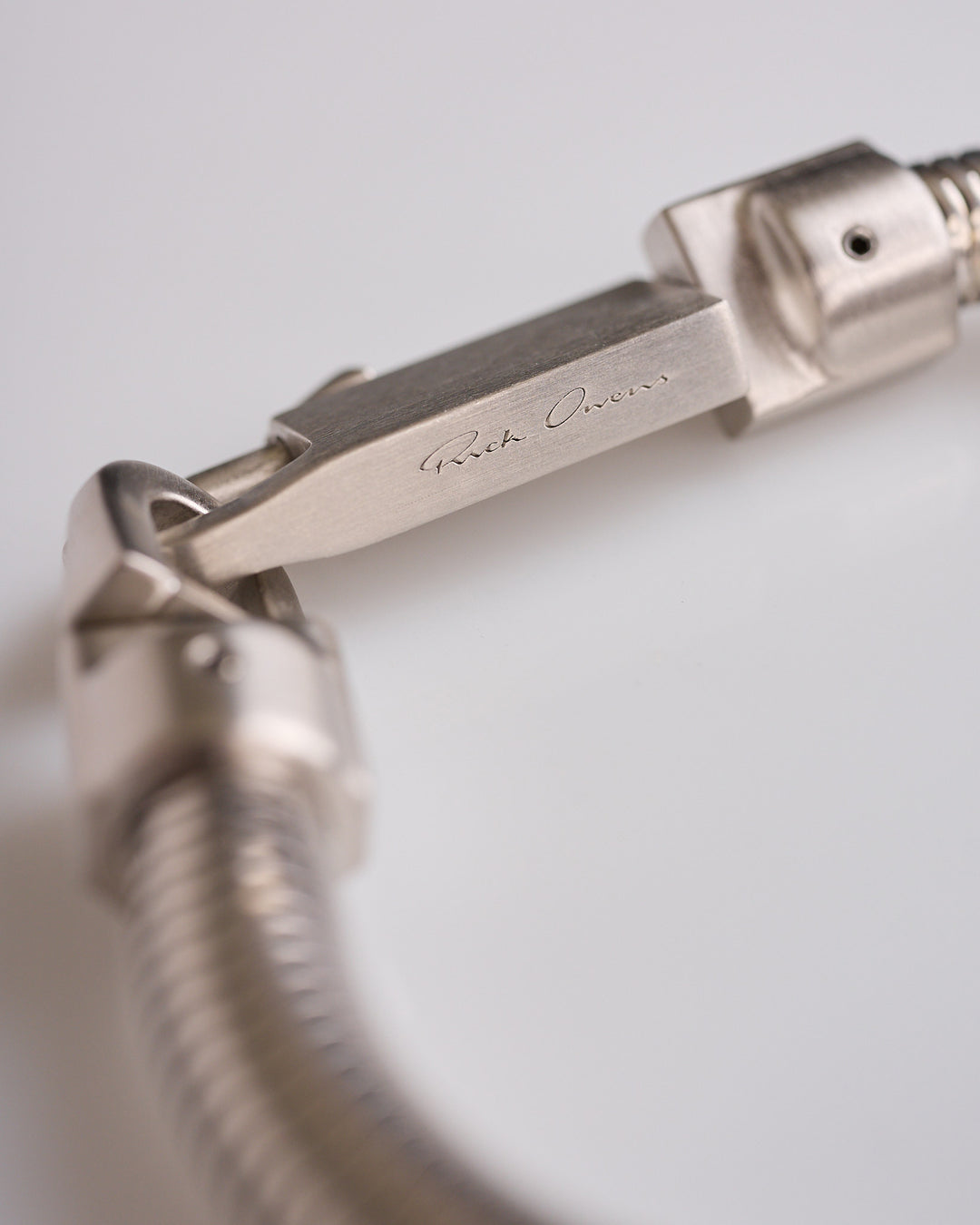 Rick Owens Snake Bracelet 240mm Palladio