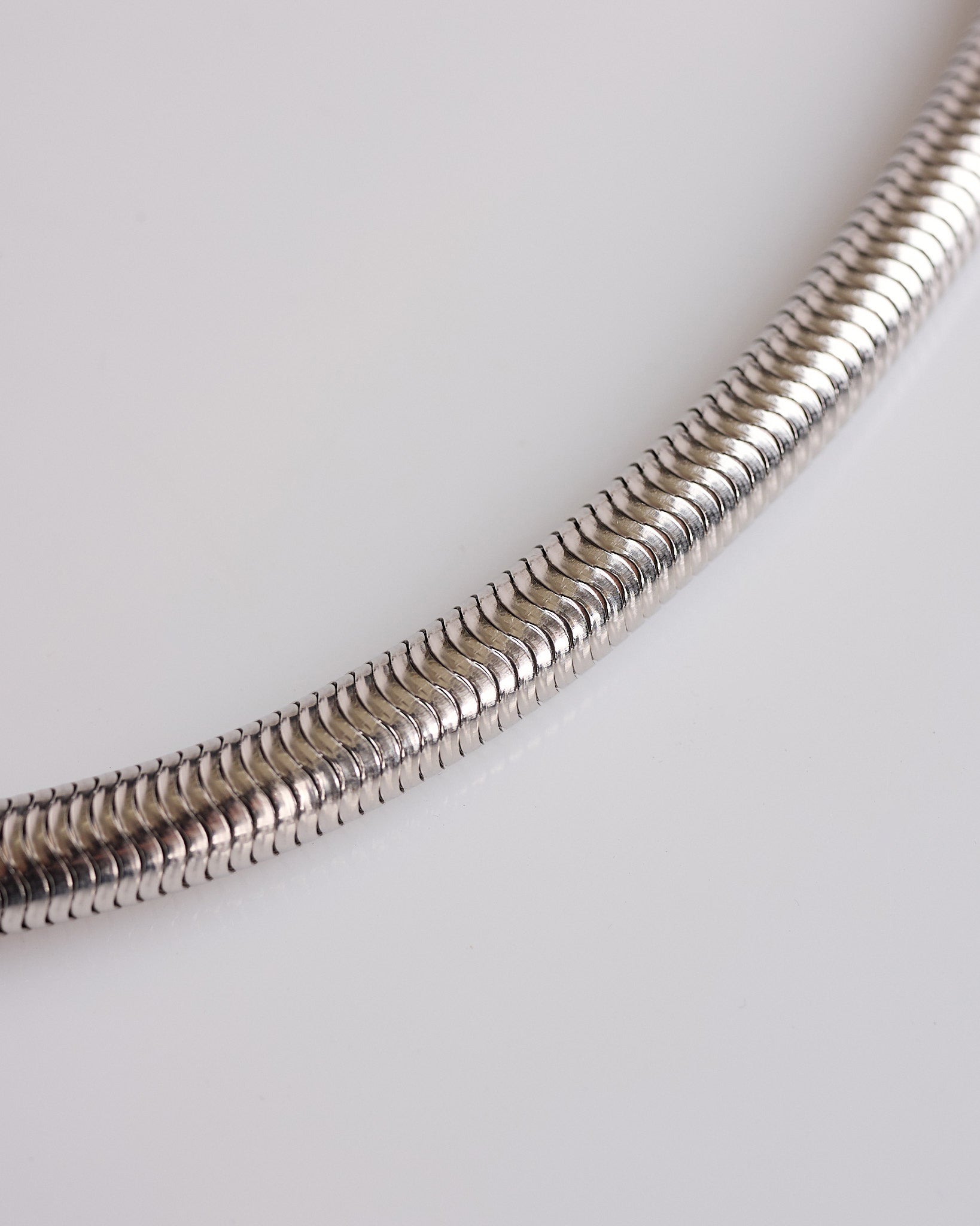 Rick Owens Snake Chain Necklace Palladio – LESS 17