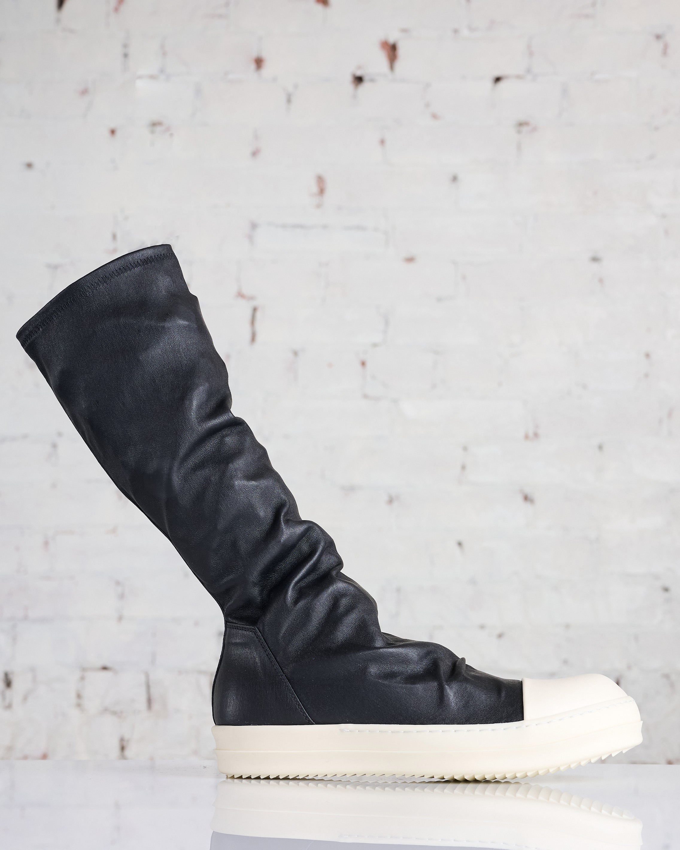 売れ筋がひ新作！ rickowens Socks 18fw Sneaks Sock sock Leather