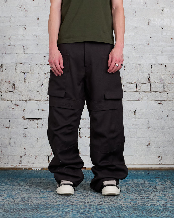 Rick Owens Stefan Cargo Pant Wool Drill Dark Dust