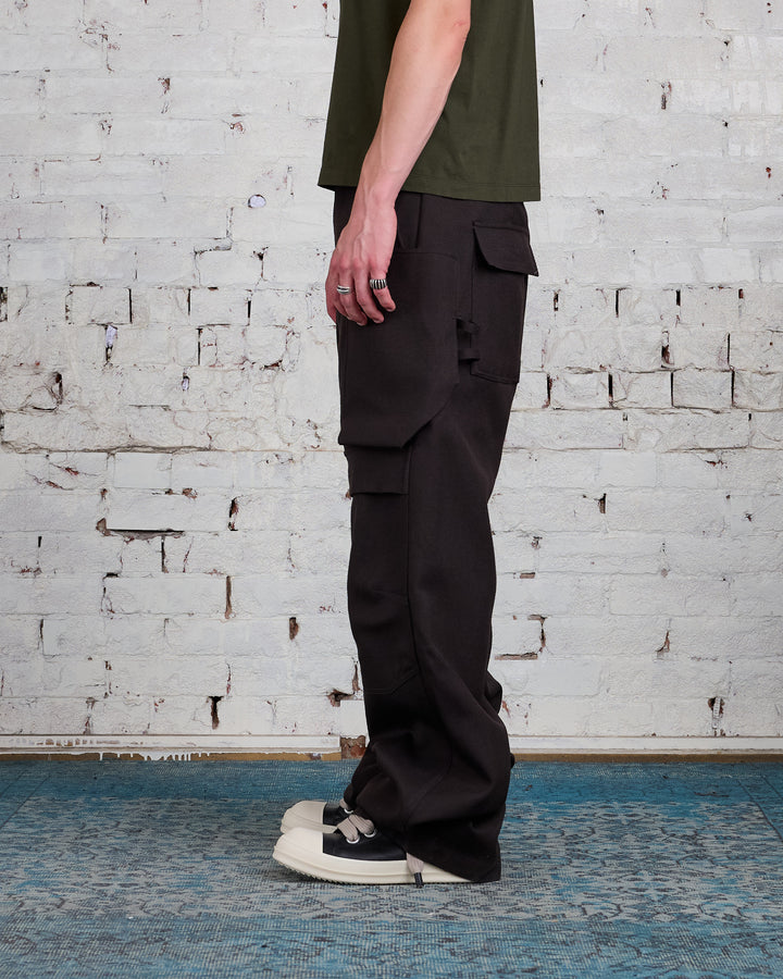 Rick Owens Stefan Cargo Pant Wool Drill Dark Dust