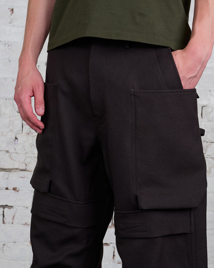 Rick Owens Stefan Cargo Pant Wool Drill Dark Dust