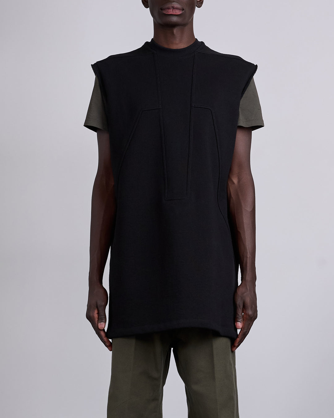 rick owens tarp Rick Owens Tarp T Compact Terry Black – LESS 17