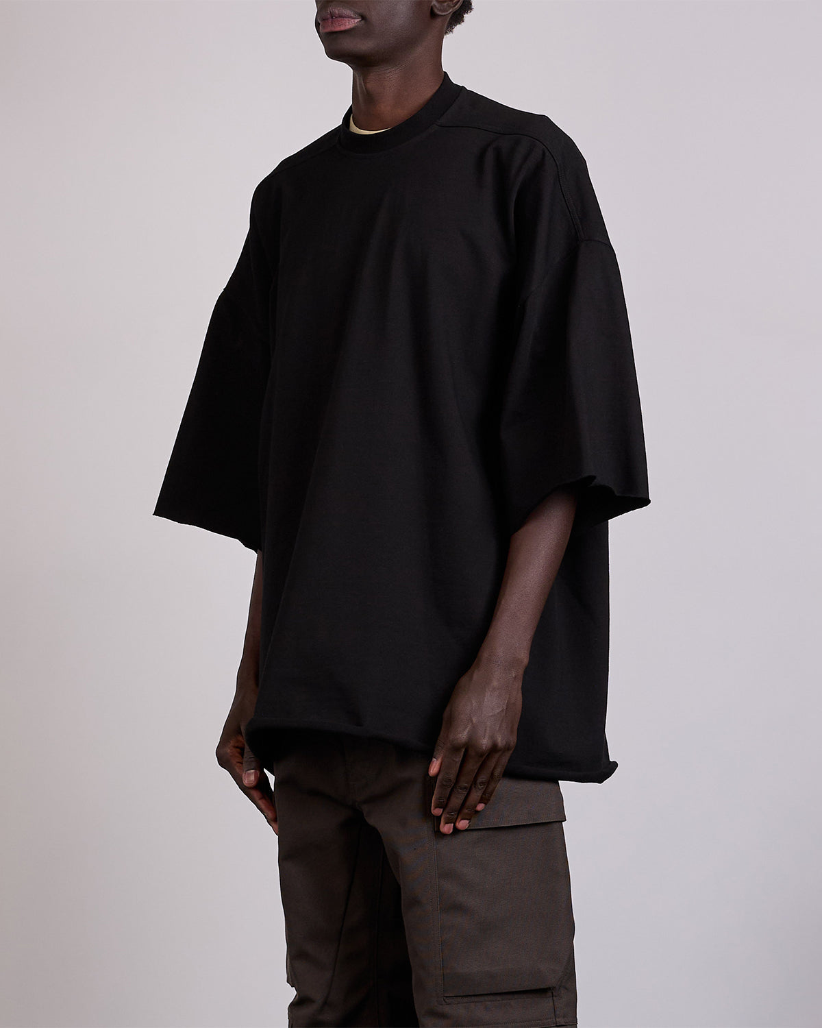 Rick Owens Tommy T-Shirt BA Heavy Jersey Black – LESS 17