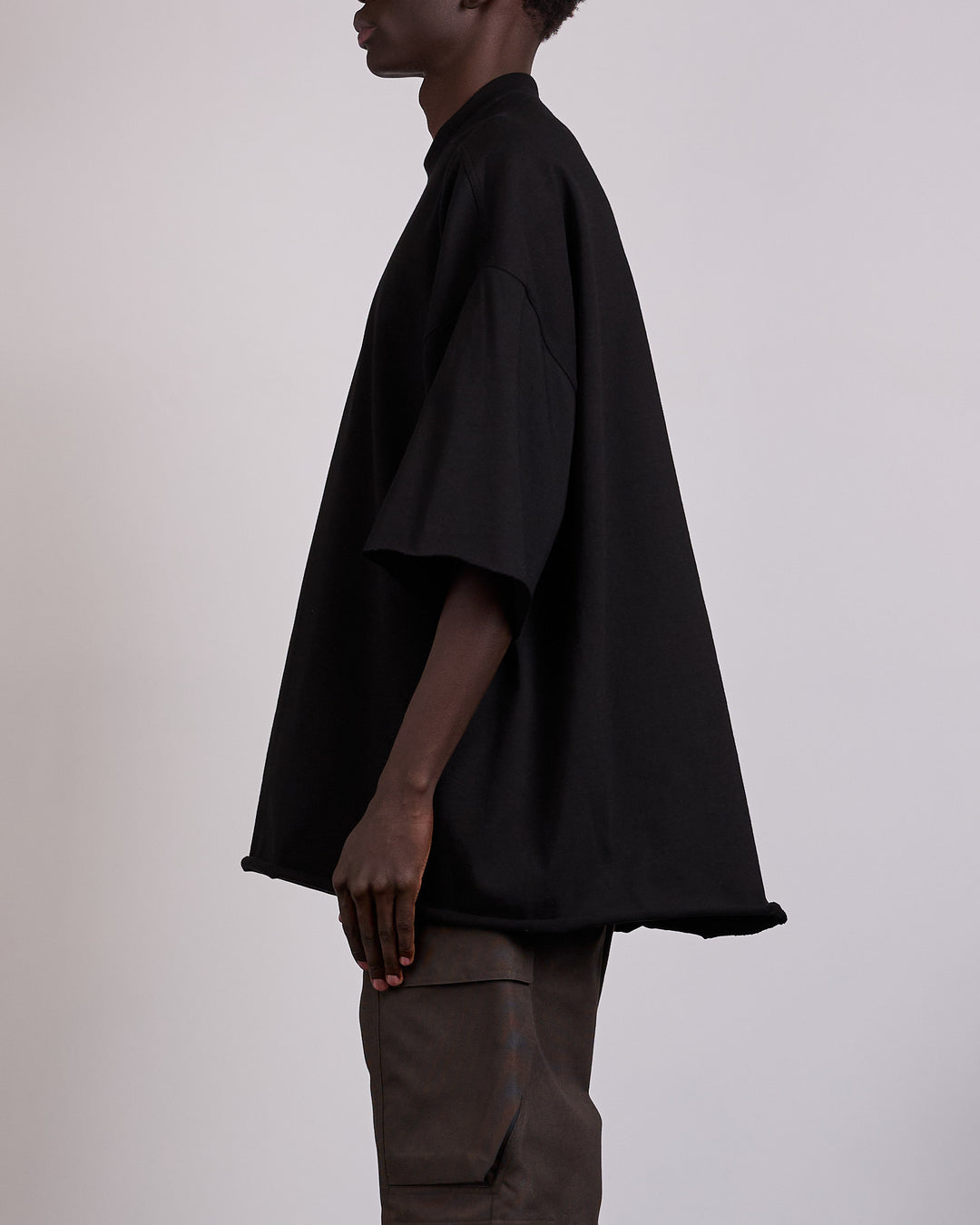 Rick Owens Tommy T-Shirt BA Heavy Jersey Black