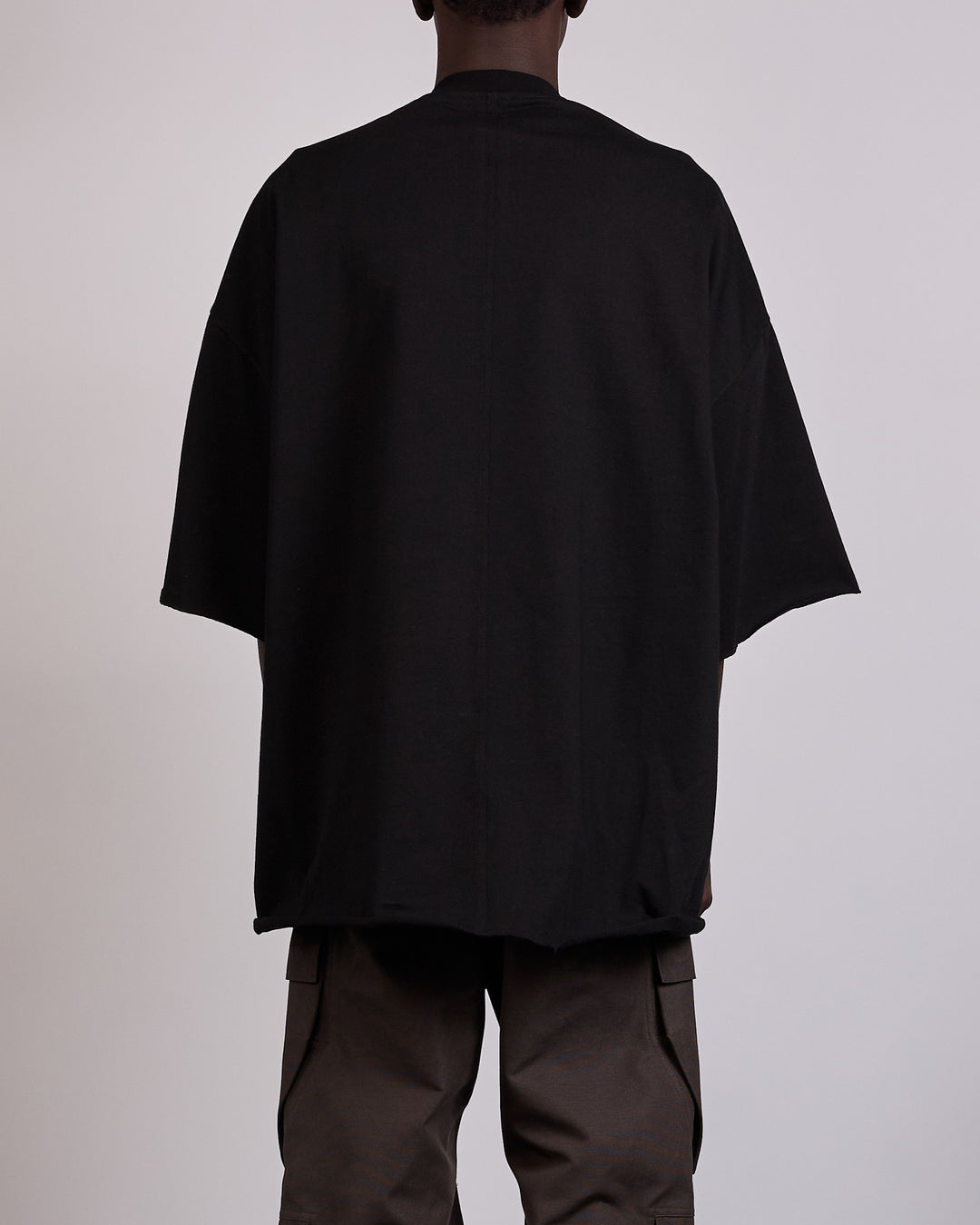 Rick Owens Tommy T-Shirt BA Heavy Jersey Black