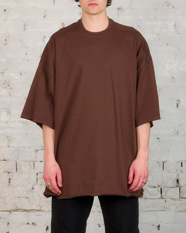 Rick Owens Tommy T-Shirt BA Heavy Jersey Brown