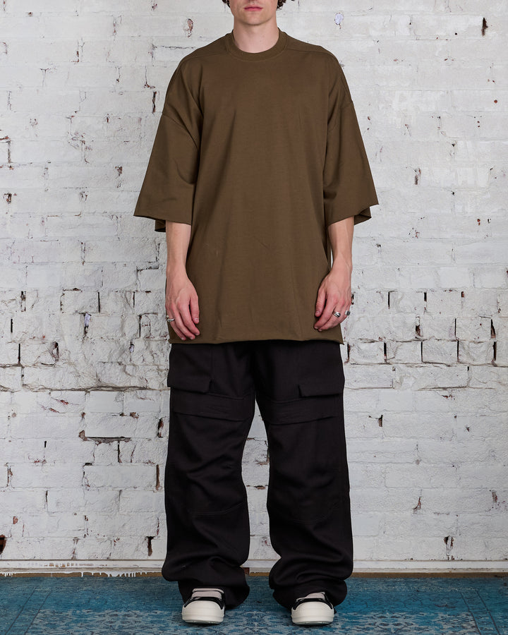 Rick Owens Tommy T-Shirt Heavy Jersey Bean