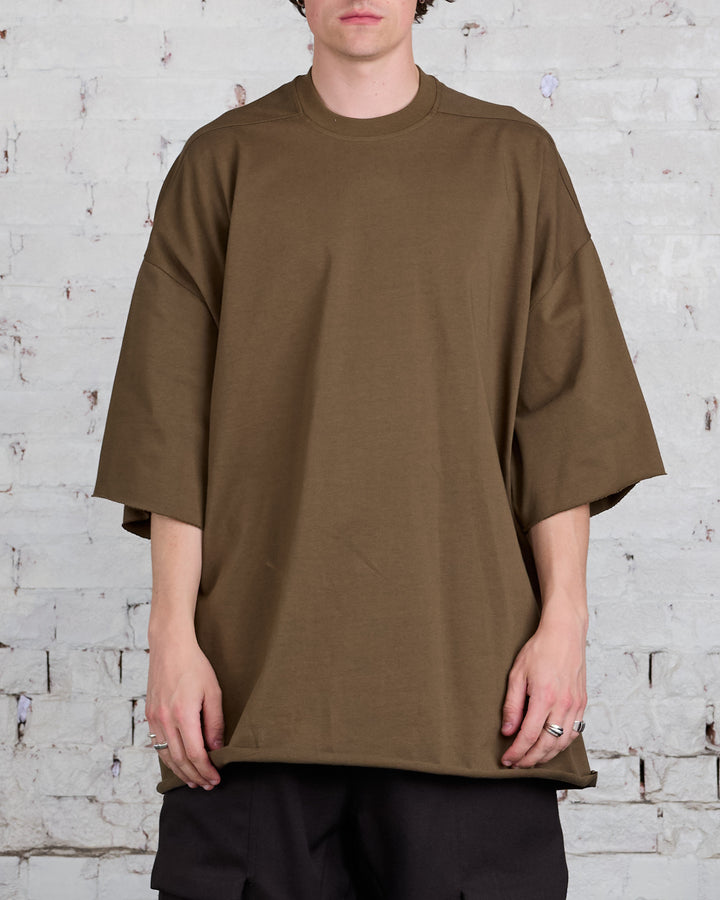 Rick Owens Tommy T-Shirt Heavy Jersey Bean