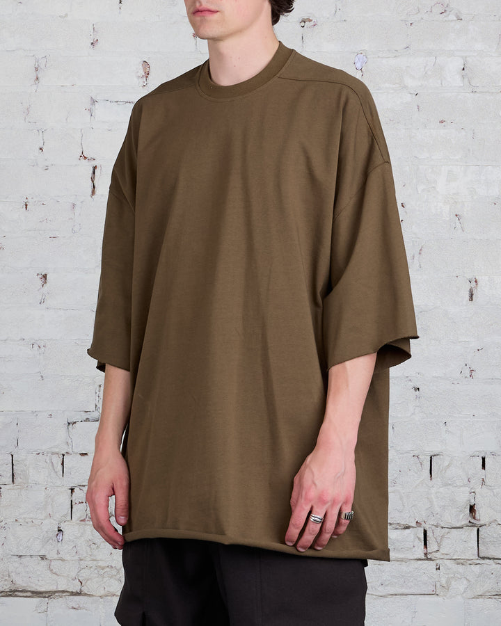 Rick Owens Tommy T-Shirt Heavy Jersey Bean