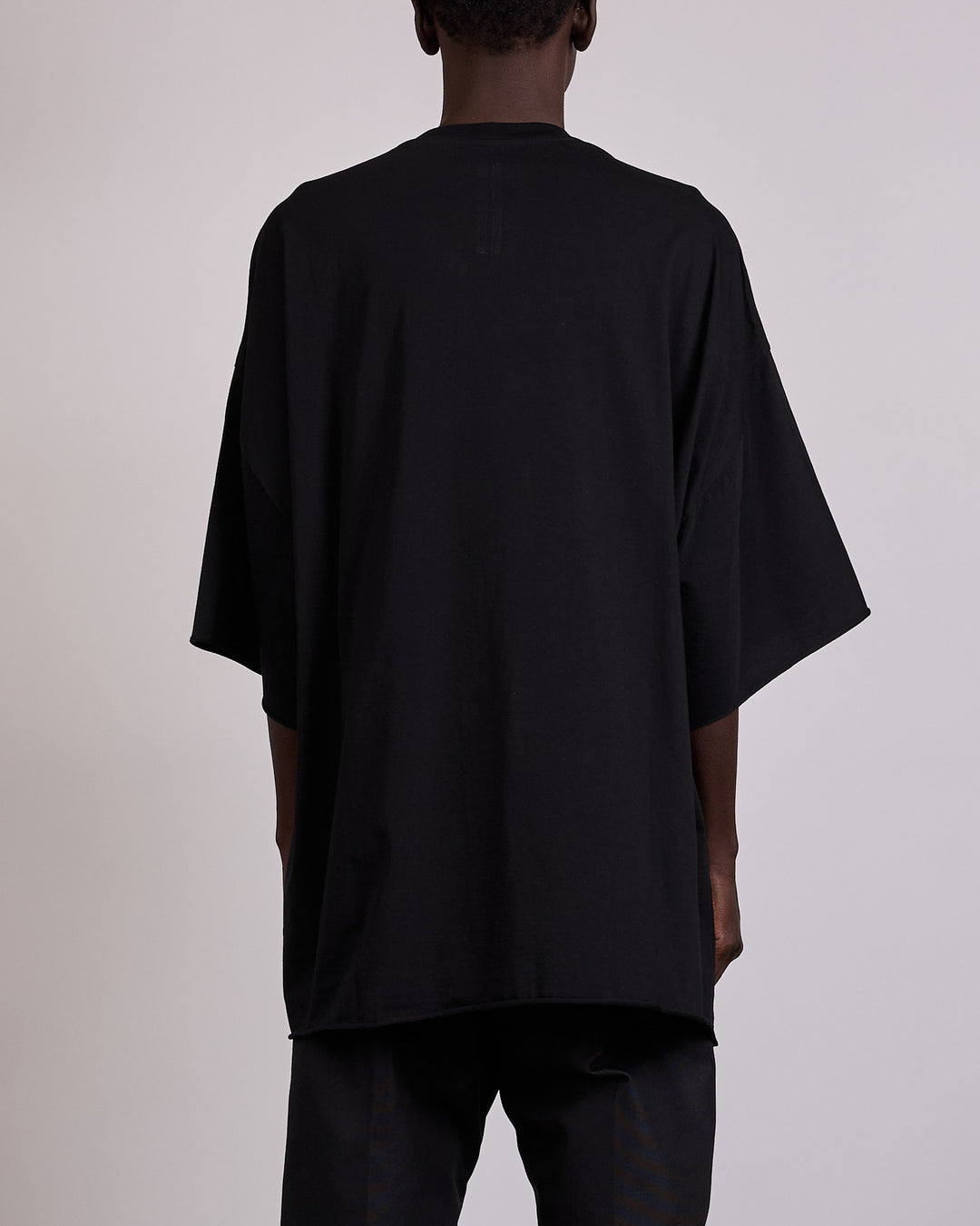 Rick Owens Tommy T-Shirt JA Classic Jersey Black