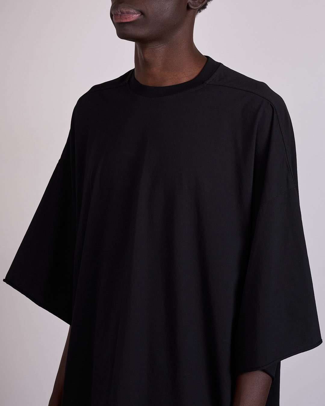 Rick Owens Tommy T-Shirt JA Classic Jersey Black