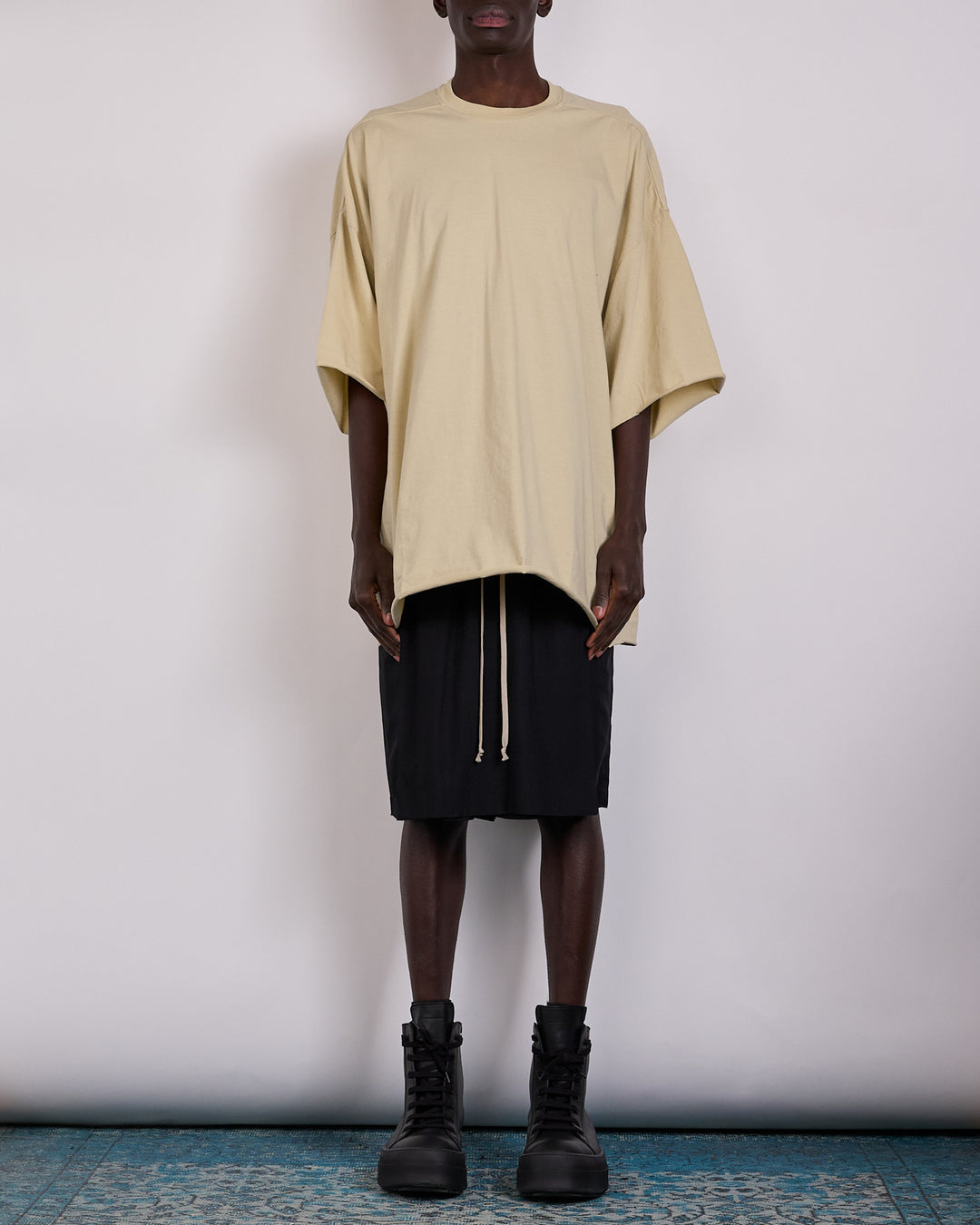 Rick Owens Tommy T-Shirt JA Classic Jersey Sand