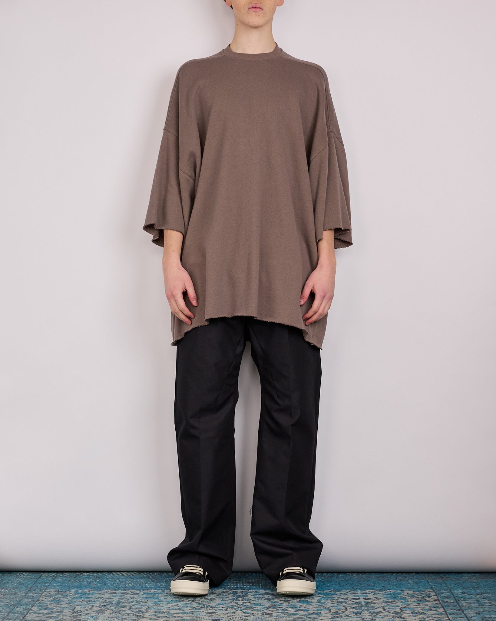 Rick Owens Tommy T-Shirt Nep Terry Jersey Dust – LESS 17