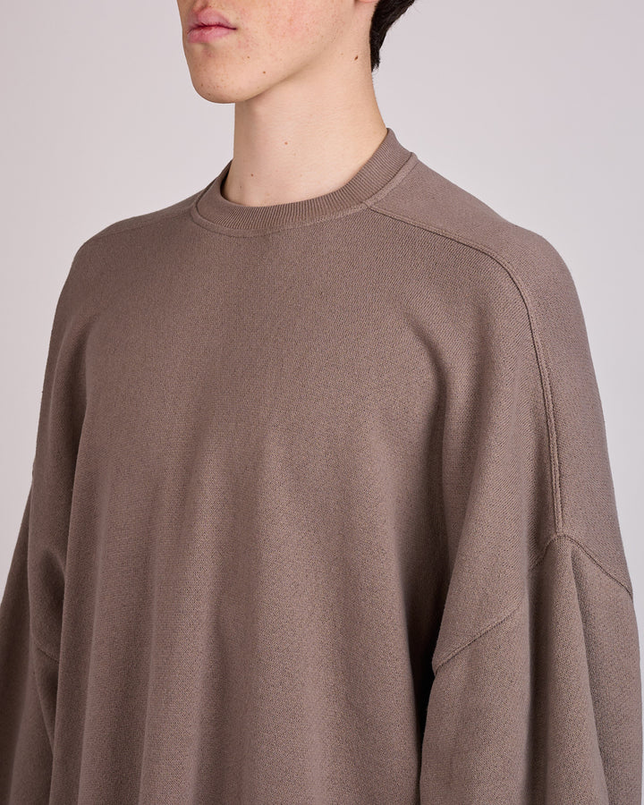 Rick Owens Tommy T-Shirt Nep Terry Jersey Dust