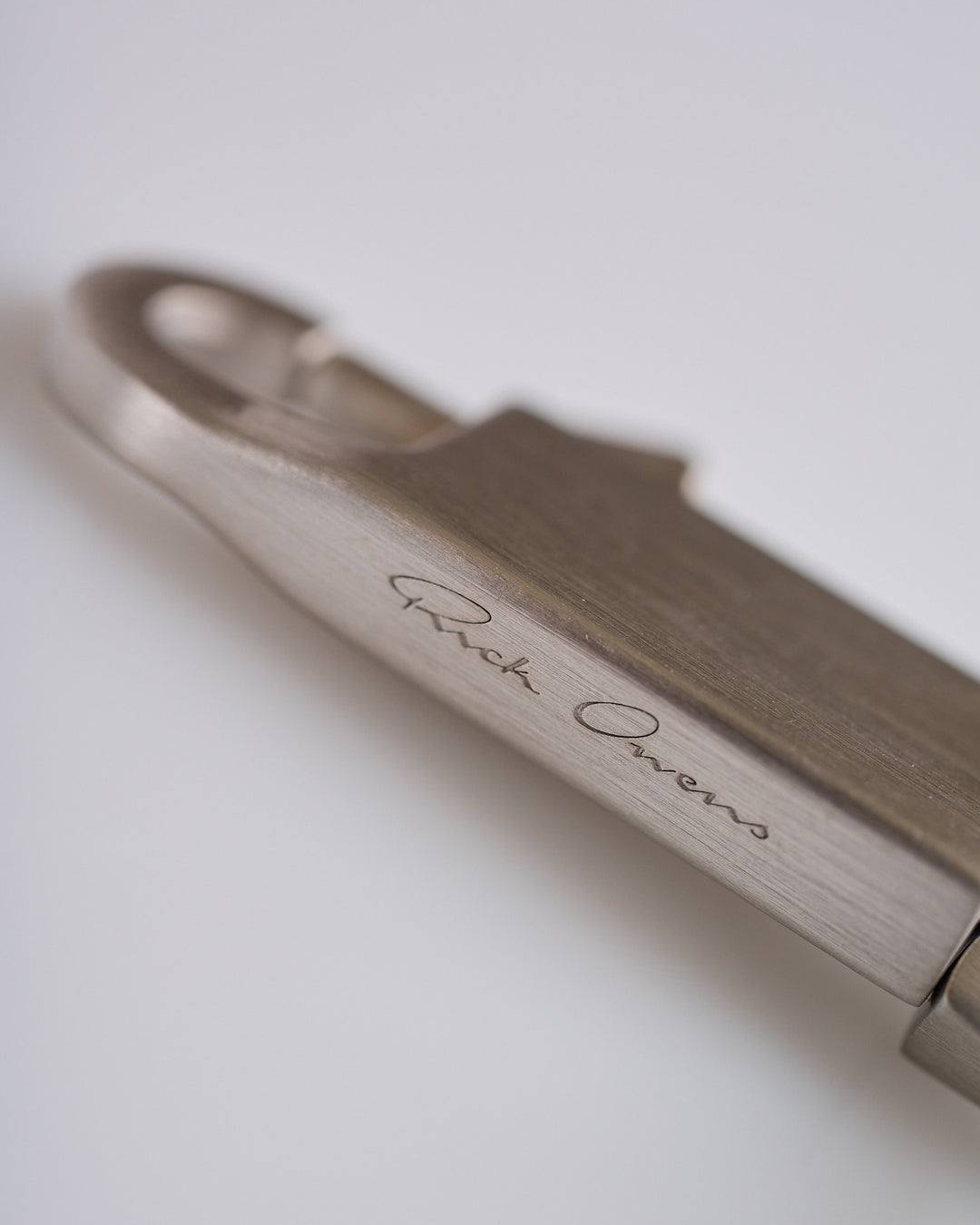 Rick Owens Tower Big Pentagram Keychain Palladio