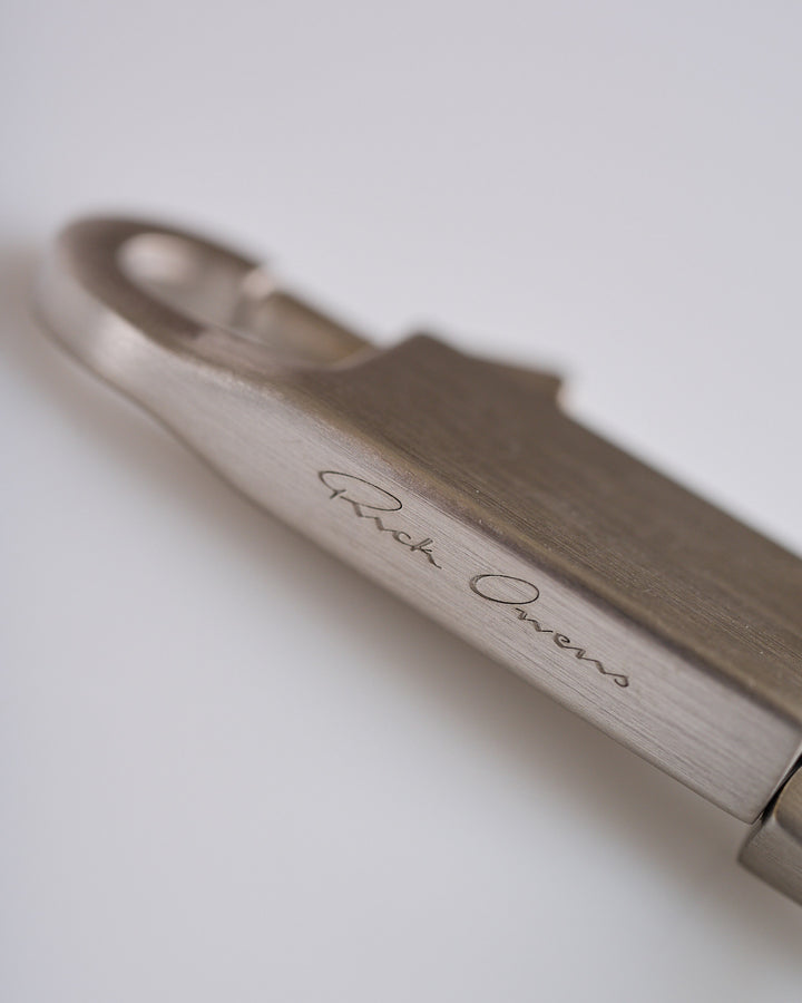 Rick Owens Tower Big Pentagram Keychain Palladio