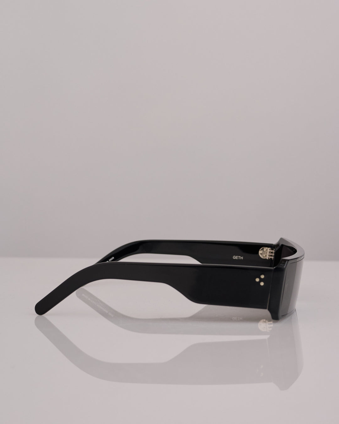 Rick Owens Tower Gethshades Sunglass Black Black