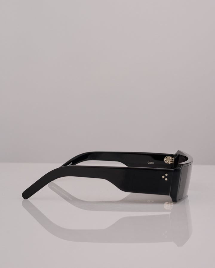Rick Owens Tower Gethshades Sunglass Black Black